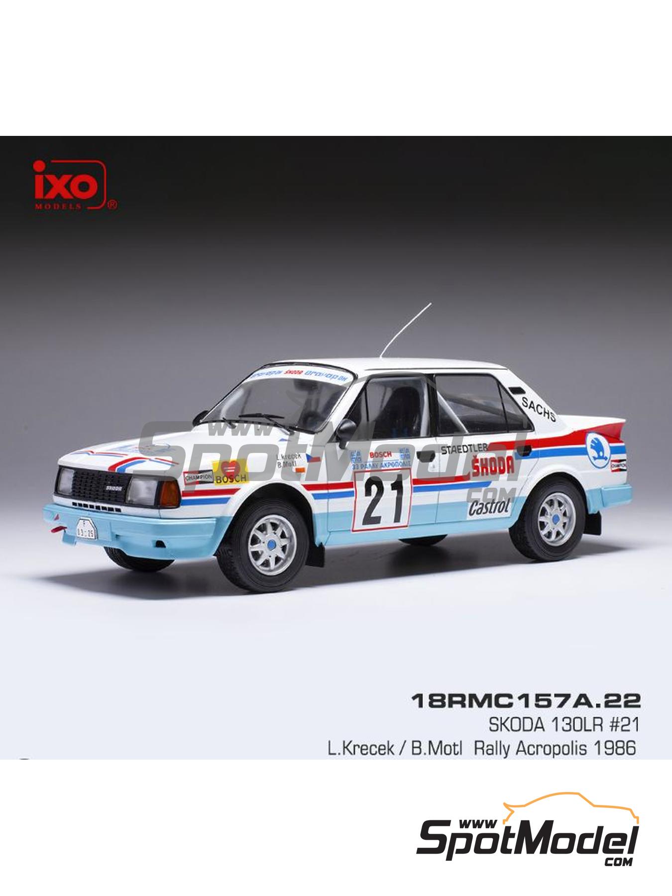 ixo 新品未開封 SKODA 1300LR#20 Ixo Models 18RMC157A.22: Diecast model car 1/18 scale - Skoda 130